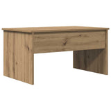 Coffee Table Artisan Oak 80x50.5x41.5 cm Engineered Wood 856931