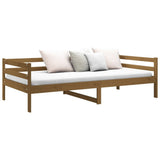 Day Bed without Mattress Honey Brown 90x190cm Solid Wood Pine 814637