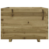 ZNTS Garden Planter 70x70x49.5 cm Impregnated Wood Pine 3282528