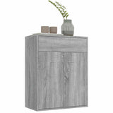 Sideboard Grey Sonoma 60x30x75 cm Engineered Wood 815376