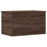 Storage Box Brown Oak 60x35x35 cm Engineered Wood 840680