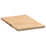 Kitchen Worktop 40x63.5x2.7 cm Solid Wood Oak Rectangular 4008995