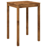 Garden Bar Table Natural 70 x 68.5 x 105 cm Solid Acacia Wood 901256