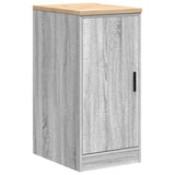 ZNTS Garage Cabinets 2 pcs Grey Sonoma Engineered Wood 3328301