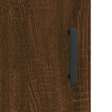 Wall Cabinet Brown Oak 60x31x60 cm Engineered Wood 829979
