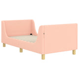 Children's Bed Frame with Headboard Pink 80 x 160 cm 42010855