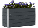 Planter Anthracite 100 x 40 x 75 cm Steel 42018185