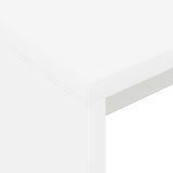 Desk White 109 x 50 x 78 cm Engineered Wood 891200