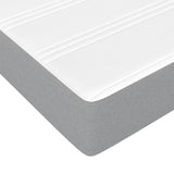 ZNTS Bed with Mattress 90x190 cm Single Solid Wood Pine 3281955