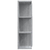 Bathroom Mirror Cabinet Grey Sonoma 80x20.5x64cm Engineered Wood 815523