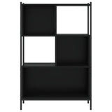 Bookcase Black 72x28x109 cm Engineered Wood 838883
