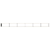 Raised Garden Bed Natural 600 x 40 x 55 cm cold-rolled steel 8006296