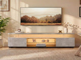 TV Stand for 60 Inch TV LED Gaming Entertainment Center Media Storage Console Table with Large Side T3272P533975
