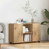 Sideboard with Shelf FLORIN Artisan Oak 88.5 x 30.5 x 55.5 cm 880300