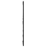 Bed Headboard Black Oak 240 x 1.5 x 80.5 cm Engineered Wood 862085