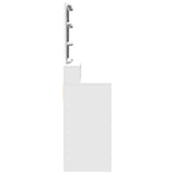 Dressing Table with LED White 80x41x144.5 cm 848178