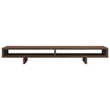 Monitor Stand Brown Oak 100x27x15 cm Engineered Wood 854757