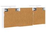 Bathroom Cabinet Set 3 pcs 120 x 10.5 x 60.5 cm Engineered wood 3403736