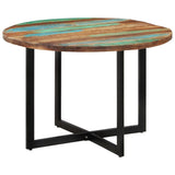Dining Table 110x75 cm Solid Wood Reclaimed 338480