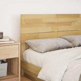 Headboard 120 cm Solid Wood Oak 851977