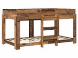 Bunk Bed for Kids Old Wood 80 x 160 cm Engineered Wood 3410553