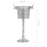 Champagne Cooler Silver Solid aluminium Cooler/Ice Bucket 246517