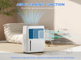 16L Multi-Mode Dehumidifier, with Wheels - White T3398P378785