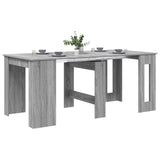 Dinning Table 180 x 85 x 75 cm Engineered Wood Grey Sonoma 3424943