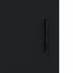 Highboard Black 69.5x34x180 cm Engineered Wood 3189334