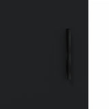 Highboard Black 69.5x34x180 cm Engineered Wood 3189334
