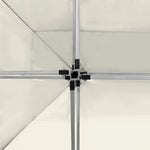 Professional Folding Party Tent Aluminium 4.5x3 m Cream 45491