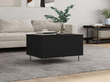 Coffee Table Black 60x44.5x45 cm Engineered Wood 830949