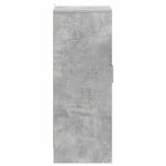 Shoe Cabinet Concrete Grey 60x35x92 cm Engineered Wood 808931