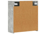 Bathroom Mirror Cabinet Concrete Grey 43 x 16 x 62.5 cm 889138