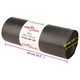 Bin Bags 150 pcs Black 240 L 155341