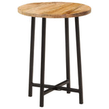 Coffee Table 35x35x45 cm Solid Wood Mango and Iron 371970