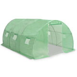 Greenhouse Green Polyethylene mesh fabric and galvanised steel 45535