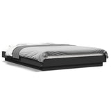 Bed Frame without Mattress Black 140x190 cm 3281218