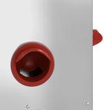 Chicken Feeder 2 pcs Silver 40.5 x 25 x 38 cm Galvanised Steel 879986