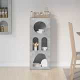 Sideboard Concrete Grey 40 x 35 x 100.5 cm Engineered Wood 891307