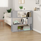 Book Cabinet/Room Divider Grey Sonoma 100x24x94 cm 826648