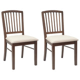 Dining Chairs 2 pcs Light Brown 50 x 52.5 x 91 cm 42020447