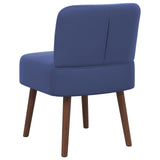 Slipper Chair Police Blue Velvet 42050524