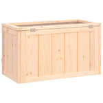 ZNTS Hamster Cage 60x30x35 cm Solid Wood Fir 172377