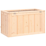 ZNTS Hamster Cage 60x30x35 cm Solid Wood Fir 172377