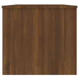 ZNTS Coffee Table Brown Oak 102x50.5x46.5 cm Engineered Wood 819301