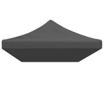 ZNTS Party Tent Roof 3x6 m Anthracite 44988