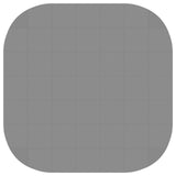 Pool Ground Mat 49 pcs 408 cm Round EVA Foam Grey 42042643