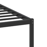 Bed Frame without Mattress Sonoma Oak 100x200 cm Engineered Wood 4106787