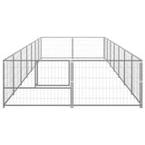 Dog Kennel Silver 14 m Steel 3082123